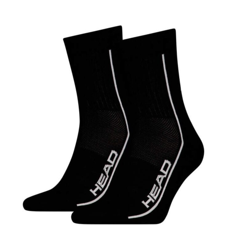Pack 2 Calcetines HEAD Performance Largos Negros Pack 2 Calcetines HEAD Performance Largos Negros