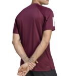 Camiseta Adidas Club 3STR Maroon Camiseta Adidas Club 3STR Maroon