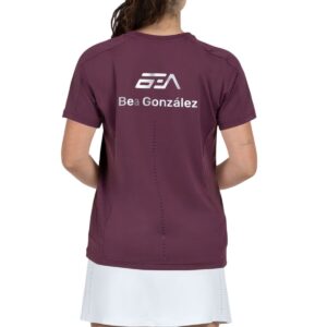 Camiseta Bullpadel Bea González Ciruela