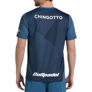 Camiseta Bullpadel Chingotto 26I Azul Atómico
