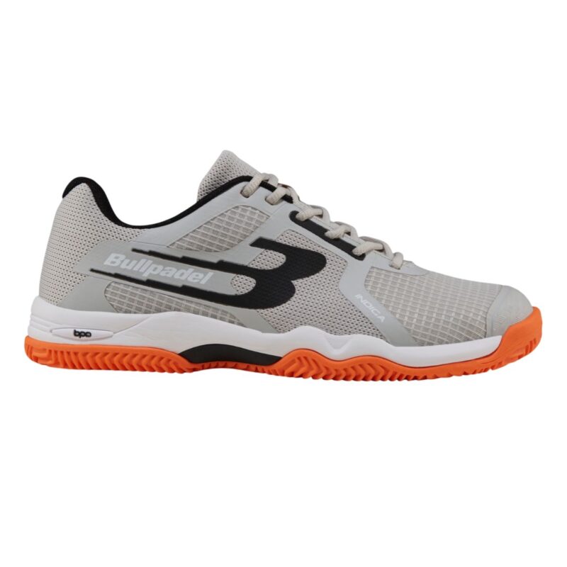 Zapatillas Bullpadel Indiga 26I Gris/Naranja Zapatillas Bullpadel Indiga 26I Gris/Naranja