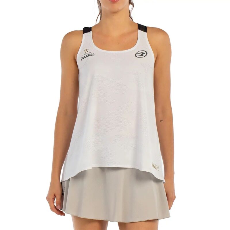 Camiseta Bullpadel Agore Blanca W Premier Padel Camiseta Bullpadel Agore Blanca W Premier Padel