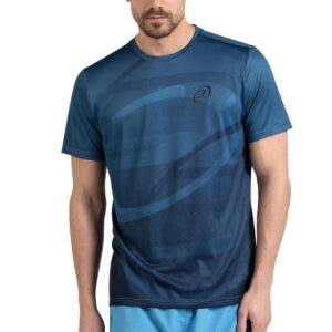Camiseta Bullpadel Cayon Azul Atómico
