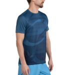 Camiseta Bullpadel Cayon Azul Atómico