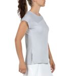 Camiseta Bullpadel Pailea Gris Claro W Camiseta Bullpadel Pailea Gris Claro W