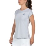 Camiseta Bullpadel Pailea Gris Claro W Camiseta Bullpadel Pailea Gris Claro W