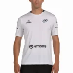 Camiseta Bullpadel Juan Tello Lili blanca