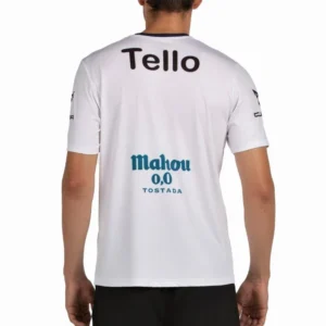 Camiseta Bullpadel Juan Tello Lili blanca